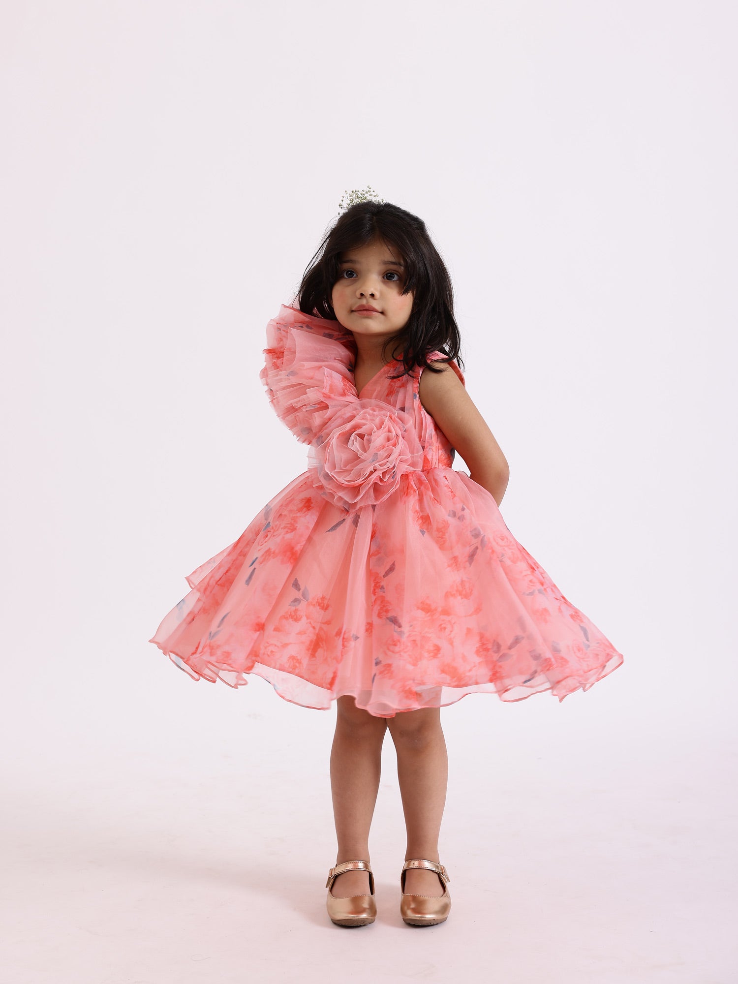 Peach Baby Dress-janyascloset.com