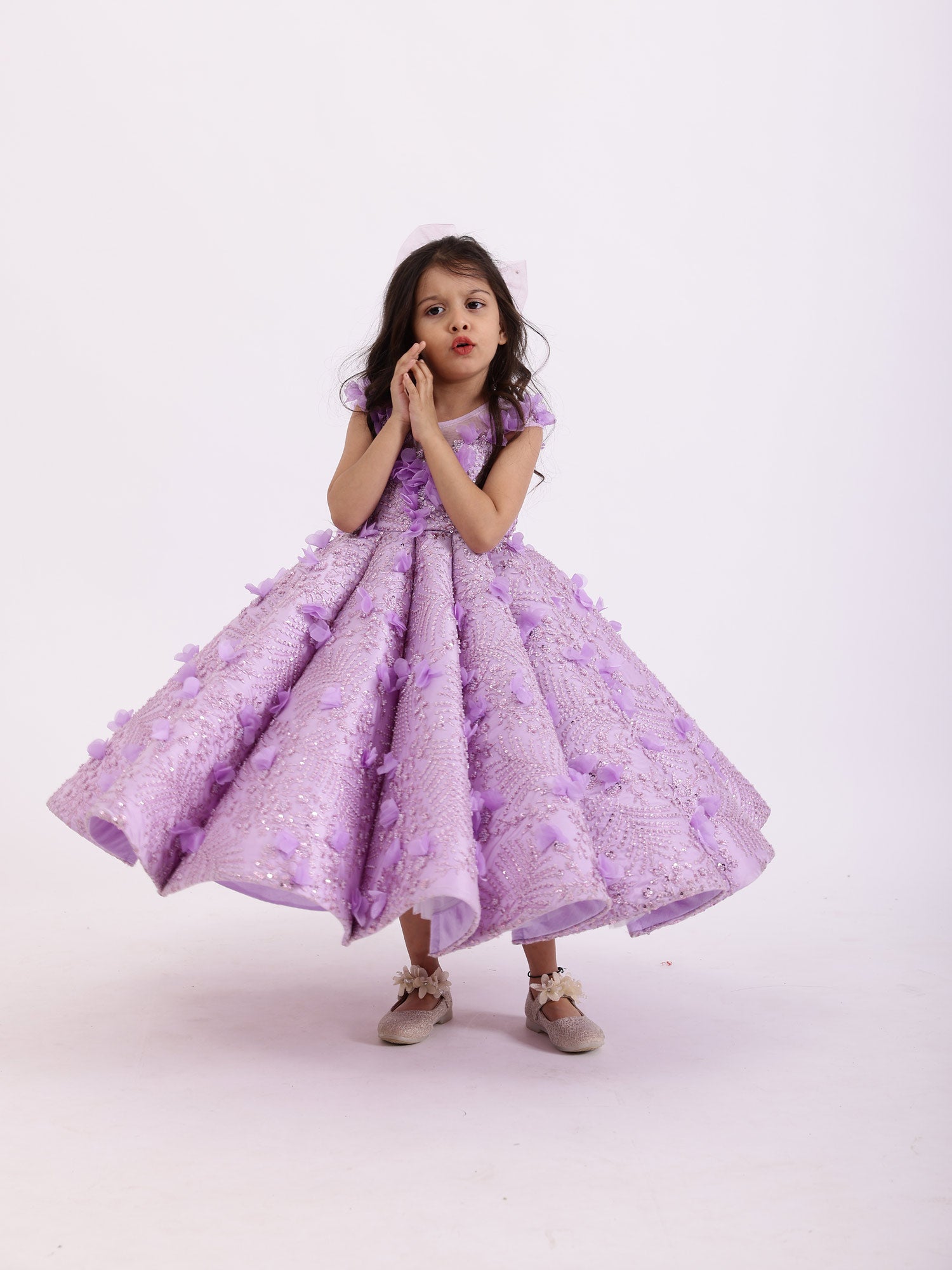 Janyas Closet Luxe Starlight Lavender Selena Gown*