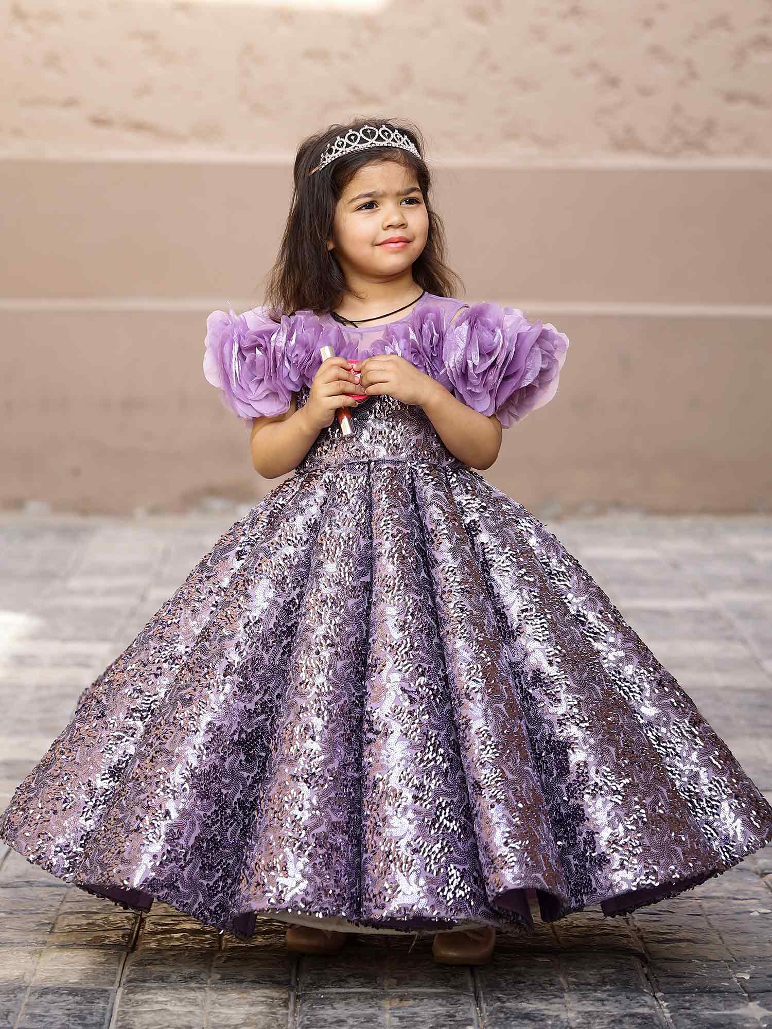 Fashion Baby Dress Baby Girls Princess Dress Ball Gown Floral Tutu Skirt |  Jumia Nigeria