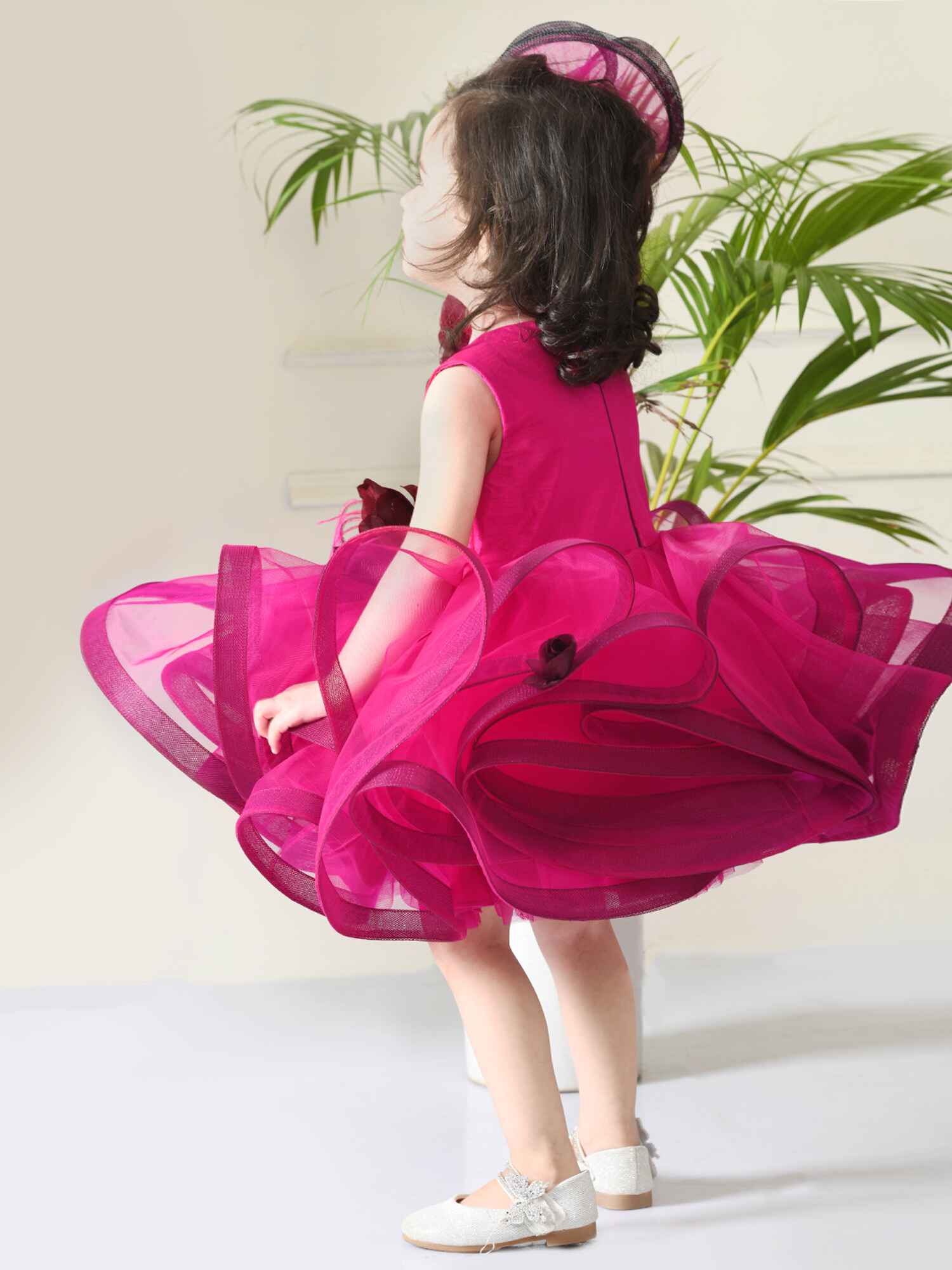Barbie Birthday Doll Dress With Hair Pin