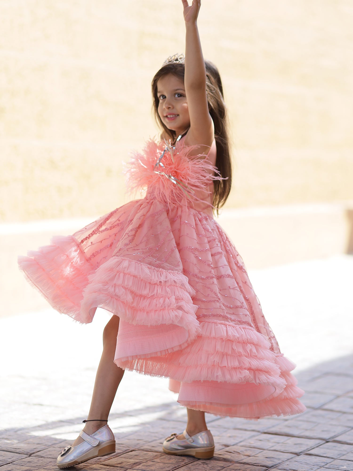 Janyas Closet Furry Party Princess Birthday Dress
