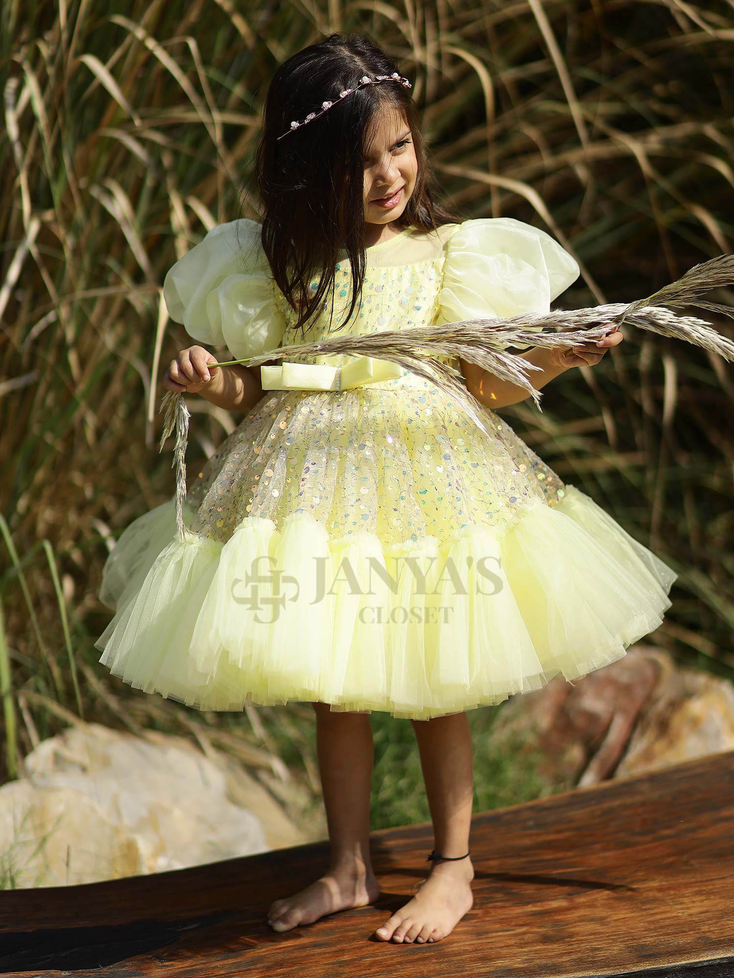 Sequence Sienna Birthday Party Dress With Hair Pin