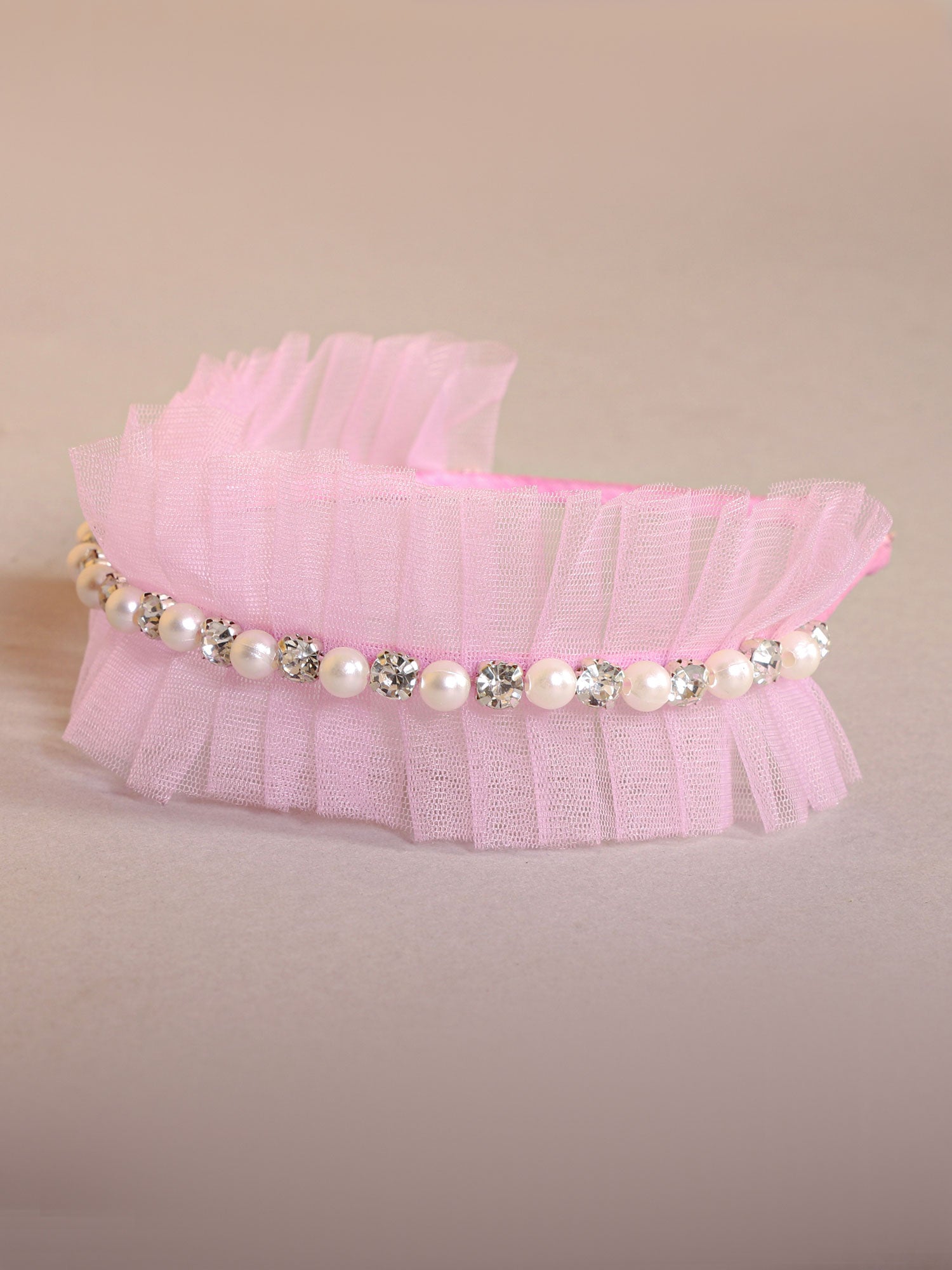 Elegant Lavender Chic Beads Headband